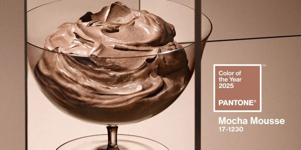 mocha-mousse pantone 2025